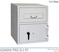 Gemini Pro D-I 97 Bedobószéf (119 L) - Betörésvizsgálati Fokozat D-I - kulcszár