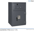 Gemini Pro D-I 250 Bedobószéf (294 L) - Betörésvizsgálati Fokozat D-I - kulcszár