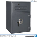 Gemini Pro SL 175 Bedobószéf (205 L) – Betörésállósági vizsgálat D-I – Kulcszár