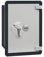 Ollé I-4 Grade 1 wall safe with electronic lock, front view
