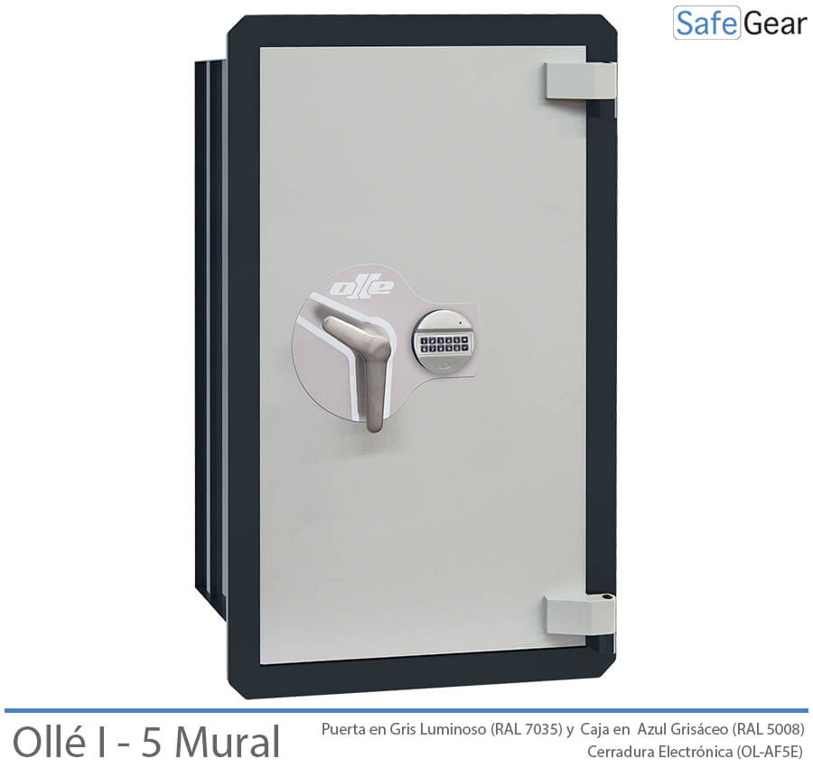 Caja Fuerte - Ollé I Mural - Certificación Grado I - 5 - Cierre Electrónico