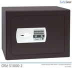 Caja Fuerte - Ollé S1002 - Cierre Electrónico OCLUC - con Buzón