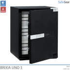 Brixia Uno 3 Széf (66 L) - Betörésvizsgálati I. fokozat - Kódzár