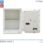 Brixia Uno 3 Széf (66 L) - Betörésvizsgálati I. fokozat - Kódzár