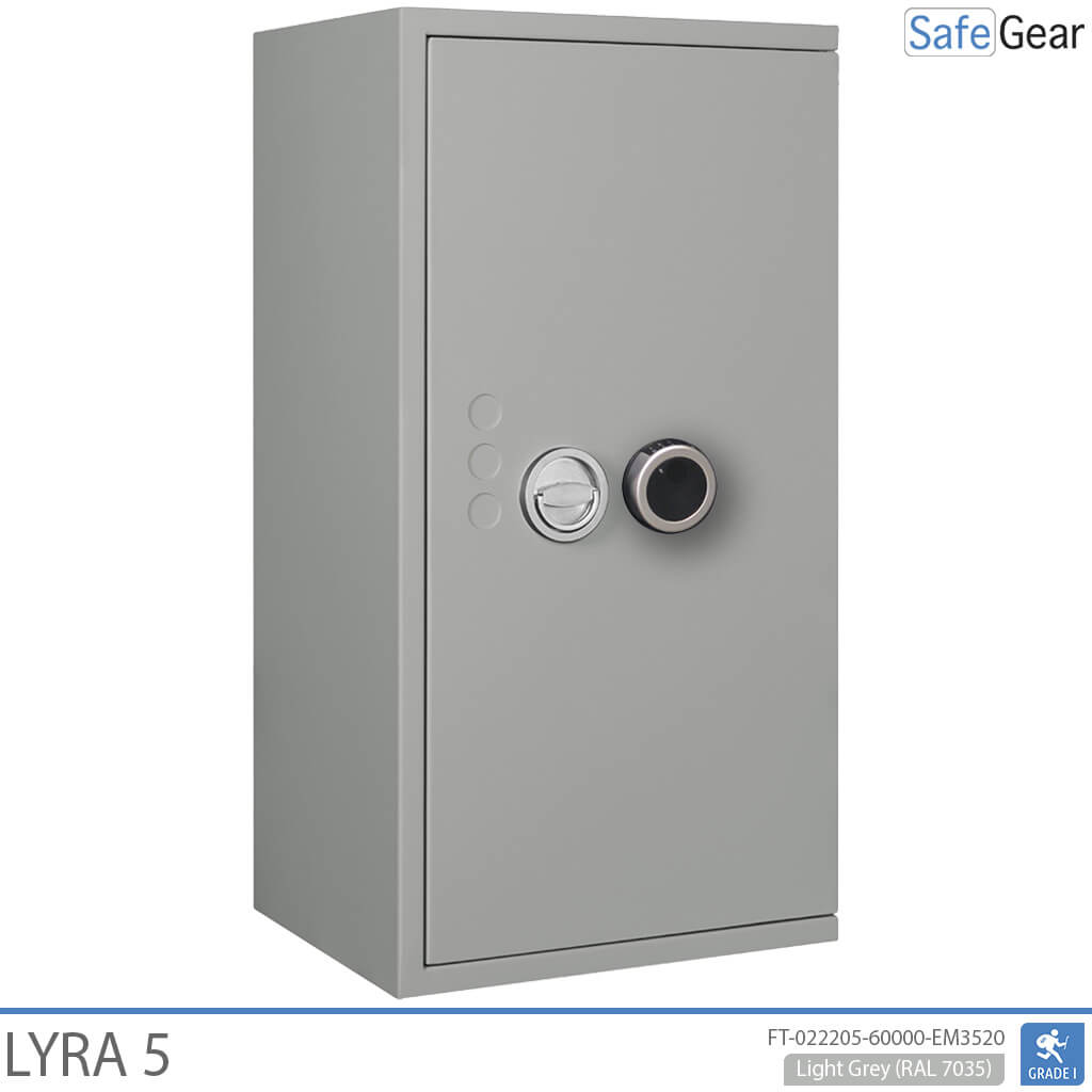 Lyra 5 – biztonsági Széf (109 liter) – betörésállósági teszt Fokozat 1