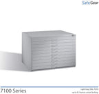 Tegningsskab A1 med 10 skuffer