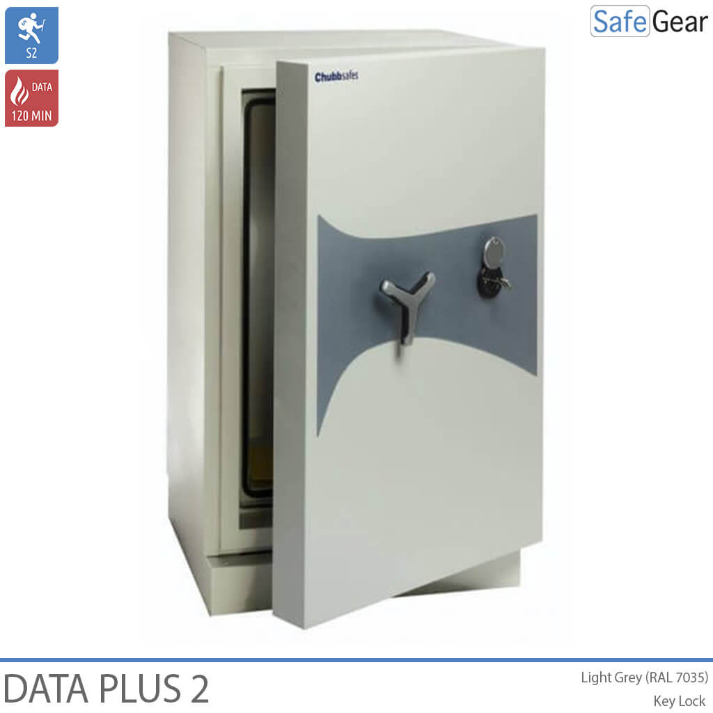 DataPlus 2 Tűzálló Adathordozószéf (336 LTO) – S2 fokozatú betörésvédelem / 120 perces tűzállósági teszt – Kódzár
