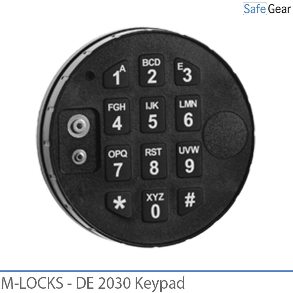 M-Locks DE 2010 / DE 2020 / DE 2030 billentyűzet