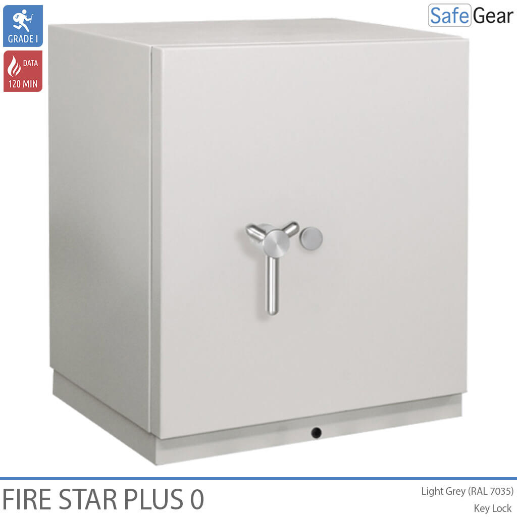 Fire Star Plus 0 Tűzálló Adathordozószéf (44 LTO) – Betörésvizsgálati Fokozat I / Tűzállósági vizsgálat 120 perc
