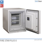 Fire Star Plus 0 Tűzálló Adathordozószéf (44 LTO) – Betörésvizsgálati Fokozat I / Tűzállósági vizsgálat 120 perc