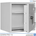 Gemini Pro 10 – Gyógyszertári széf (103 liter) – 3 fiók – Betörésállósági vizsgálat Fokozat I