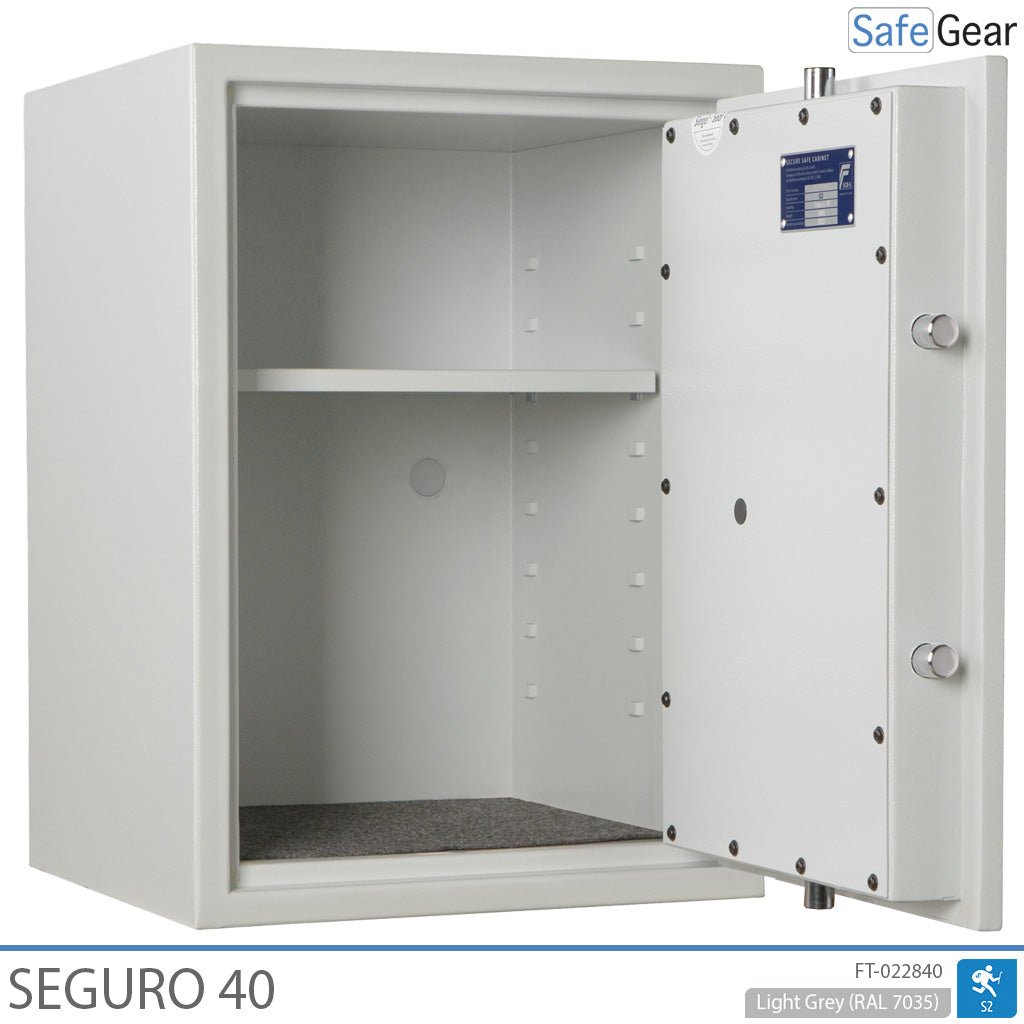 Seguro 40 – Széf (58 liter) – Betörésállósági Fokozat S2