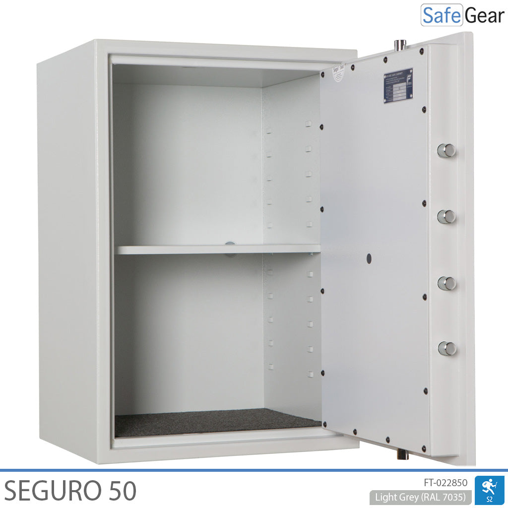 Seguro 50 – Széf (91 liter) – Betörésállósági teszt, Fokozat S2