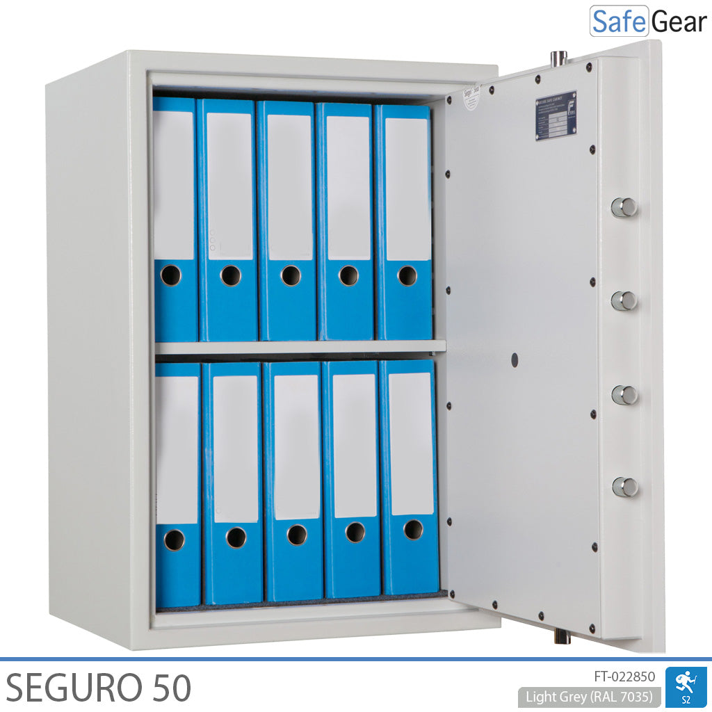 Seguro 50 – Széf (91 liter) – Betörésállósági teszt, Fokozat S2