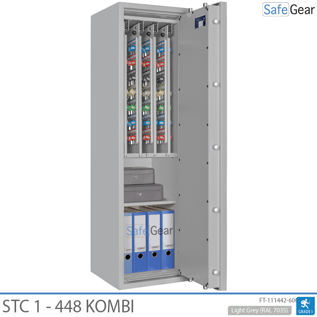 STC 1 – 448 Kombi – 448 kulcs (125 L) – Betörésállósági Fokozat I – Kódzár