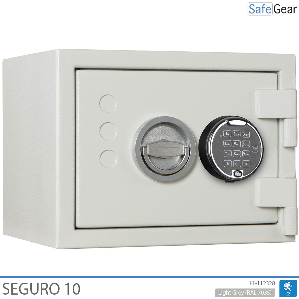 Seguro 10 – Széf (11 liter) – Betörésállósági Fokozat S2