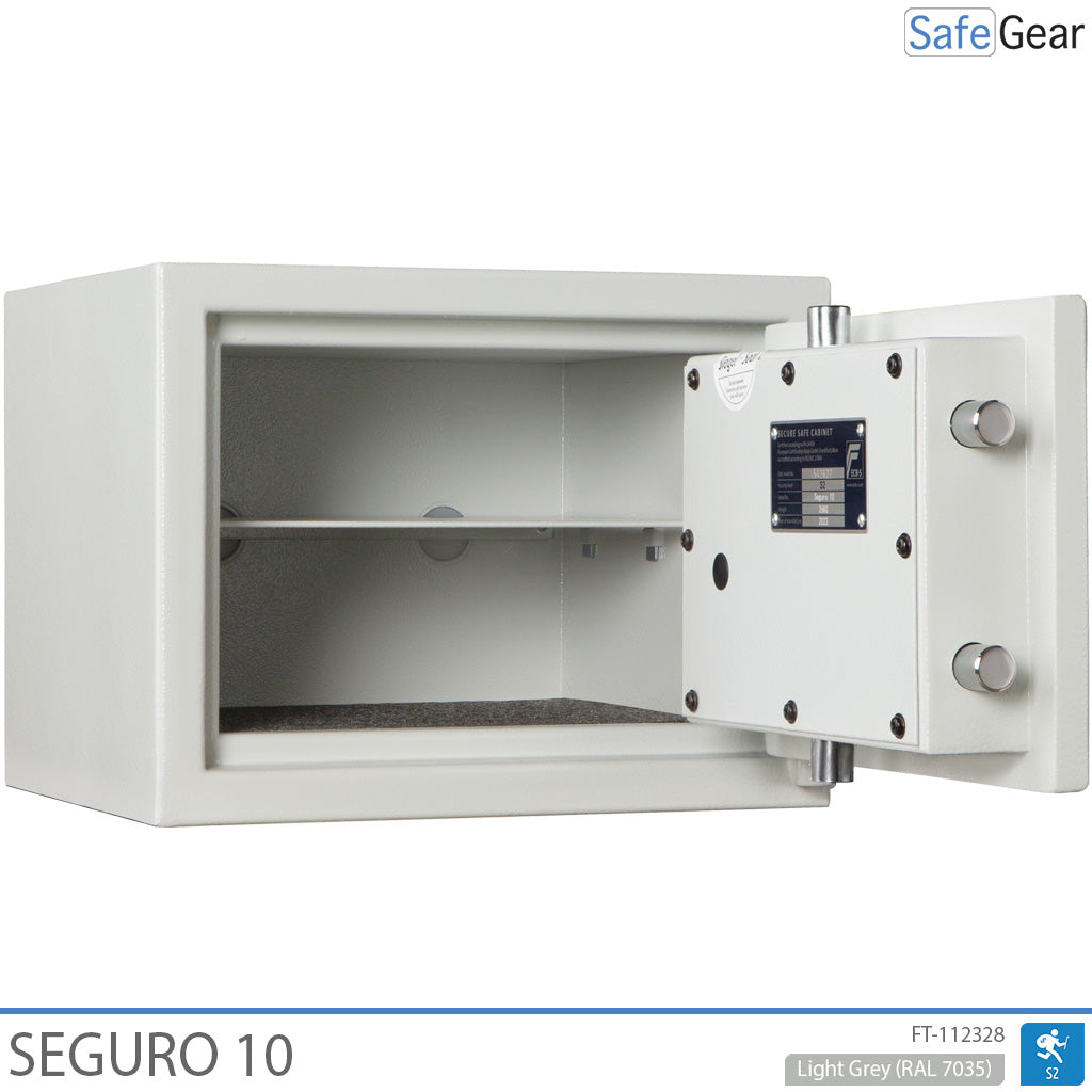 Seguro 10 – Széf (11 liter) – Betörésállósági Fokozat S2