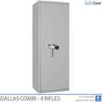 Dallas Combi – Fegyverszéf (4 puska) – Betörésvédelmi teszt, Fokozat 1