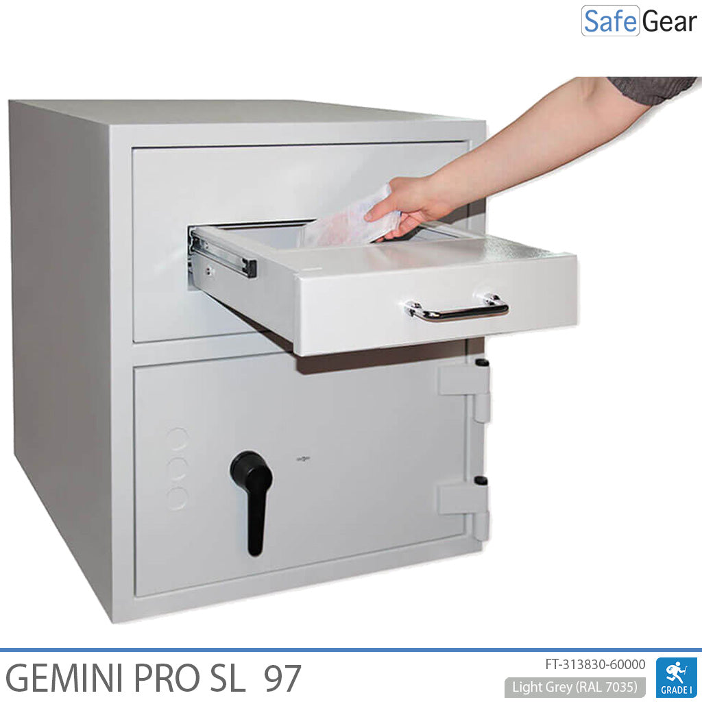 Gemini Pro SL 97 Bedobószéf (119 L) – Betörésállósági vizsgálat D-I – Kulcszár
