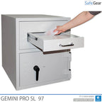 Gemini Pro SL 97 Bedobószéf (119 L) – Betörésállósági vizsgálat D-I – Kulcszár