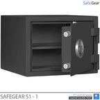 SafeGear SG 1 – Biztonsági széf (34 liter) – Betörésvizsgálati S1 fokozat