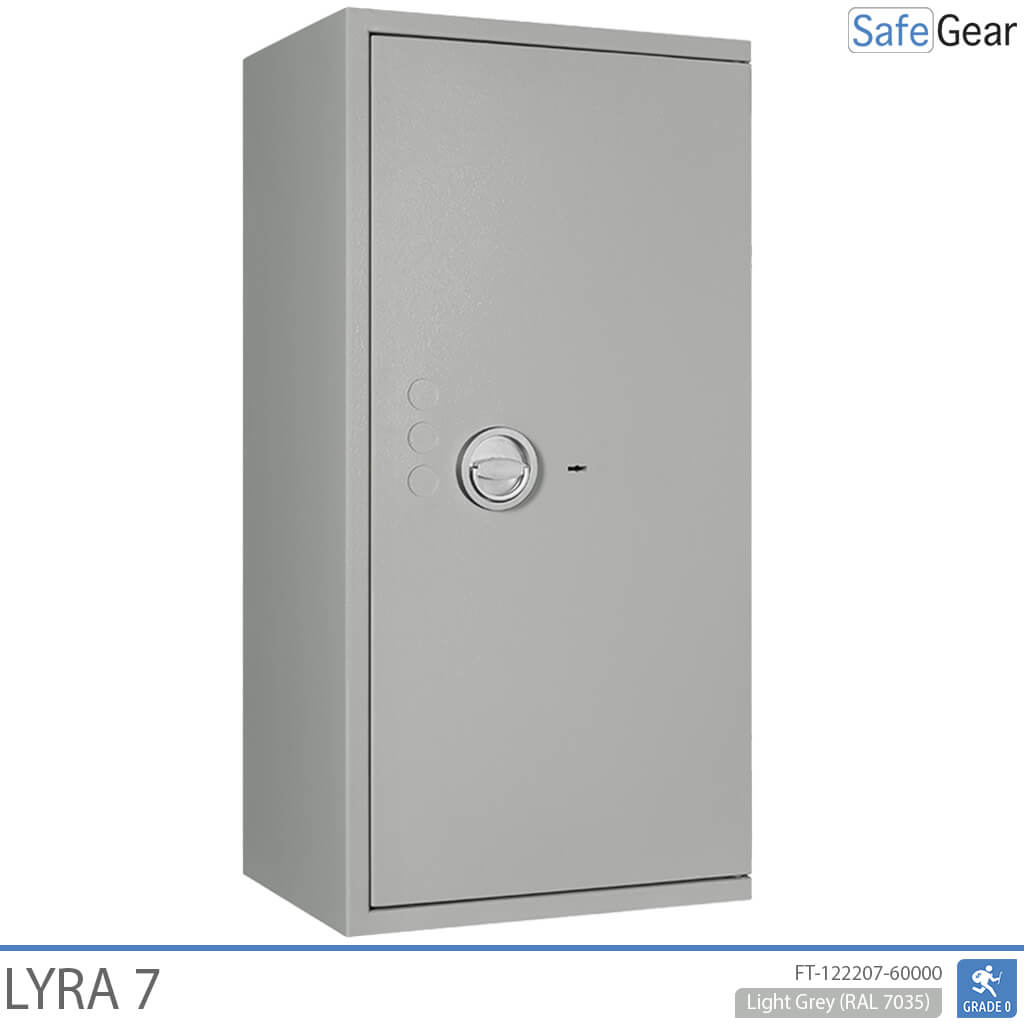 Lyra 7 – biztonsági Széf (118 liter) – betörésállósági teszt Fokozat 0