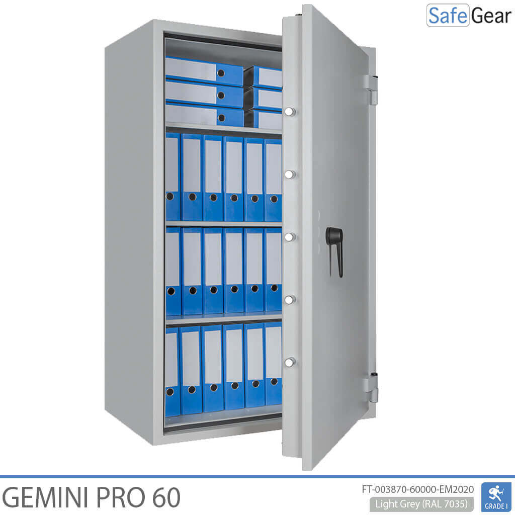 Gemini Pro 60 – Biztonsági széf (431 liter) – Betörésállósági teszt, Fokozat 1