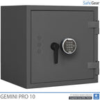 Gemini Pro 10 – biztonsági széf (103 liter) – betörésállósági teszt: Fokozat 1