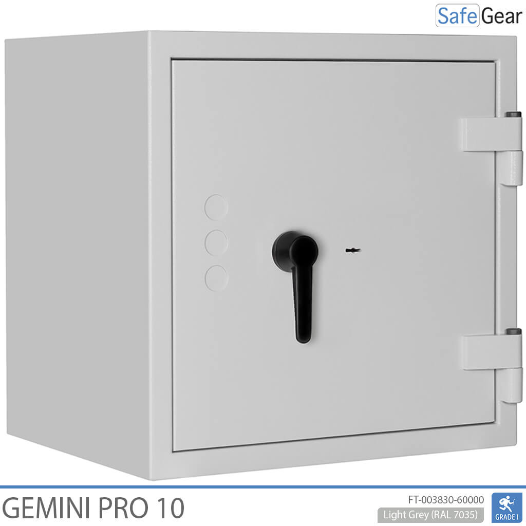 Gemini Pro 10 – biztonsági széf (103 liter) – betörésállósági teszt: Fokozat 1