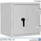 Gemini Pro 10 – biztonsági széf (103 liter) – betörésállósági teszt: Fokozat 1