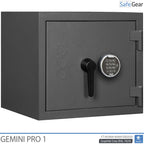 Gemini Pro 1 – Biztonsági széf (45 liter) – Betörésállósági teszt: Fokozat 1