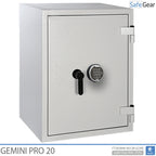 Gemini Pro 40 – Gyógyszertári széf (180 liter) – 6 fiók – Betörésállósági vizsgálat Fokozat I
