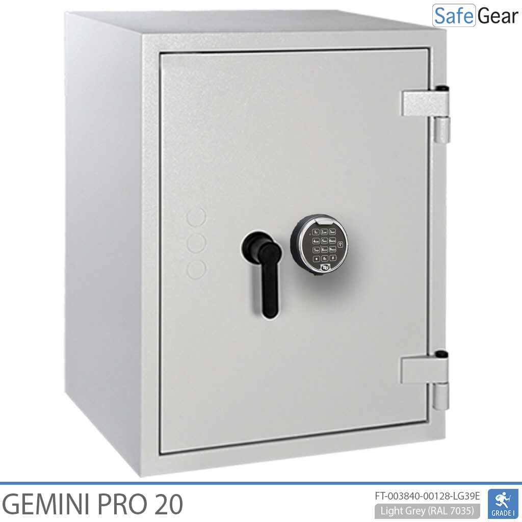 Gemini Pro 40 – Gyógyszertári széf (180 liter) – 6 fiók – Betörésállósági vizsgálat Fokozat I