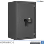 Gemini Pro 3 – Biztonsági széf (90 liter) – Betörésállósági teszt, Fokozat 1