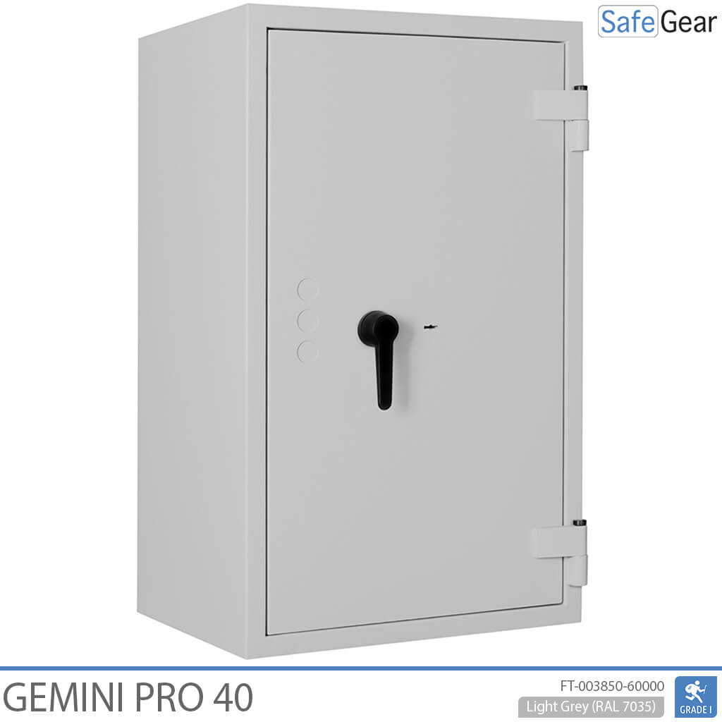 Gemini Pro 40 – Biztonsági széf (180 liter) – Betörésvédelmi teszt, Fokozat 1