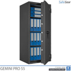 Gemini Pro 55 – Biztonsági széf (292 liter) – Betörésvédelmi teszt: Fokozat 1