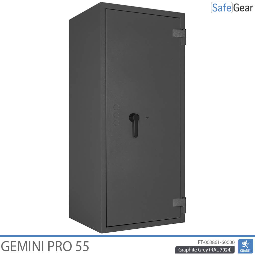 Gemini Pro 55 – Biztonsági széf (292 liter) – Betörésvédelmi teszt: Fokozat 1