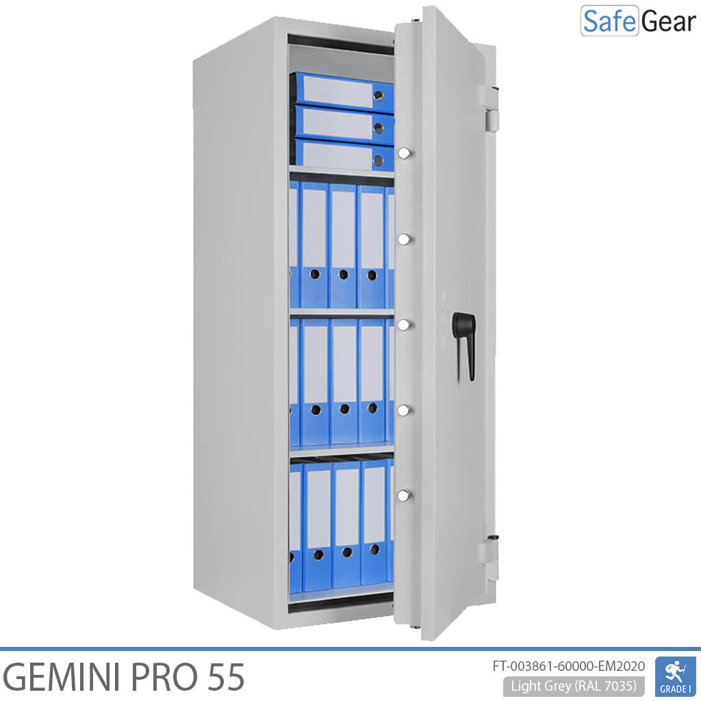Gemini Pro 55 – Biztonsági széf (292 liter) – Betörésvédelmi teszt: Fokozat 1
