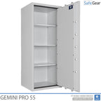 Gemini Pro 55 – Biztonsági széf (292 liter) – Betörésvédelmi teszt: Fokozat 1
