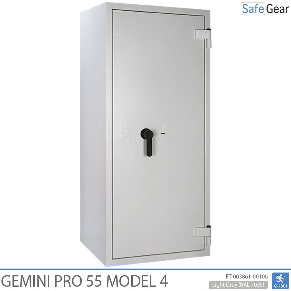 Gemini Pro 55 – Gyógyszertári széf (292 liter) – 7 fiók – 1 polc – Betörésállósági vizsgálat Fokozat 1