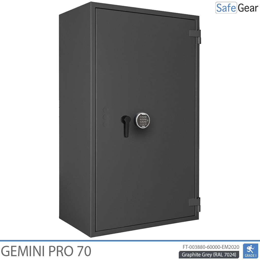 Gemini Pro 70 – Biztonsági széf (479 liter) – Betörésállósági teszt, Fokozat 1