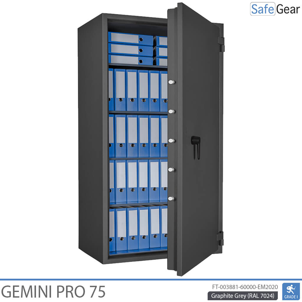 Gemini Pro 75 – Biztonsági széf (544 liter) – Betörésvédelmi teszt, Fokozat 1