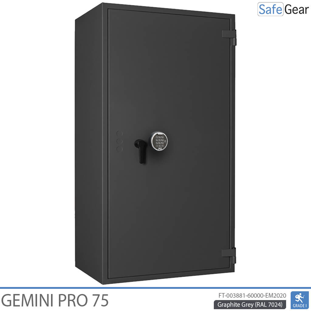 Gemini Pro 75 – Biztonsági széf (544 liter) – Betörésvédelmi teszt, Fokozat 1