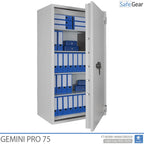 Gemini Pro 75 – Biztonsági széf (544 liter) – Betörésvédelmi teszt, Fokozat 1
