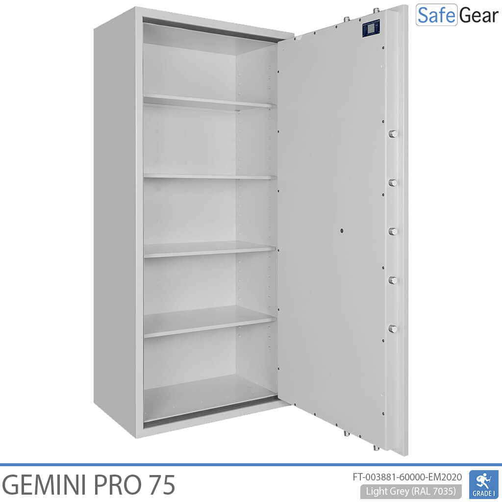 Gemini Pro 75 – Biztonsági széf (544 liter) – Betörésvédelmi teszt, Fokozat 1