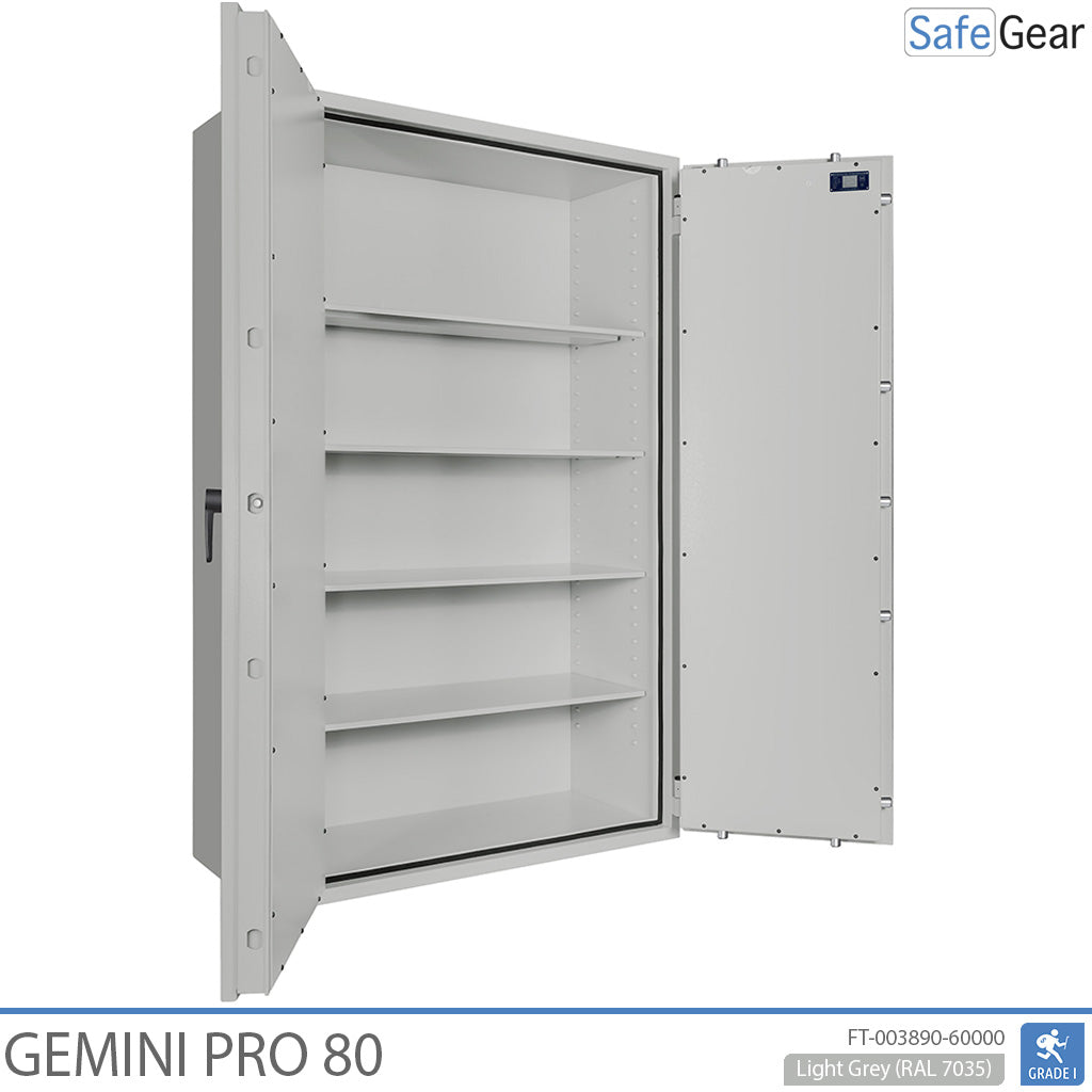Gemini Pro 80 – Biztonsági széf (859 liter) – Betörésvizsgálati Fokozat 1