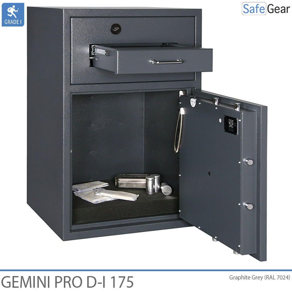 Gemini Pro D-I 340 Bedobószéf (384 L) - Betörésvizsgálati Fokozat D-I - kulcszár