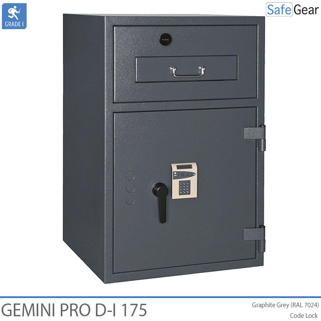 Gemini Pro D-I 250 Bedobószéf (294 L) - Betörésvizsgálati Fokozat D-I - kulcszár