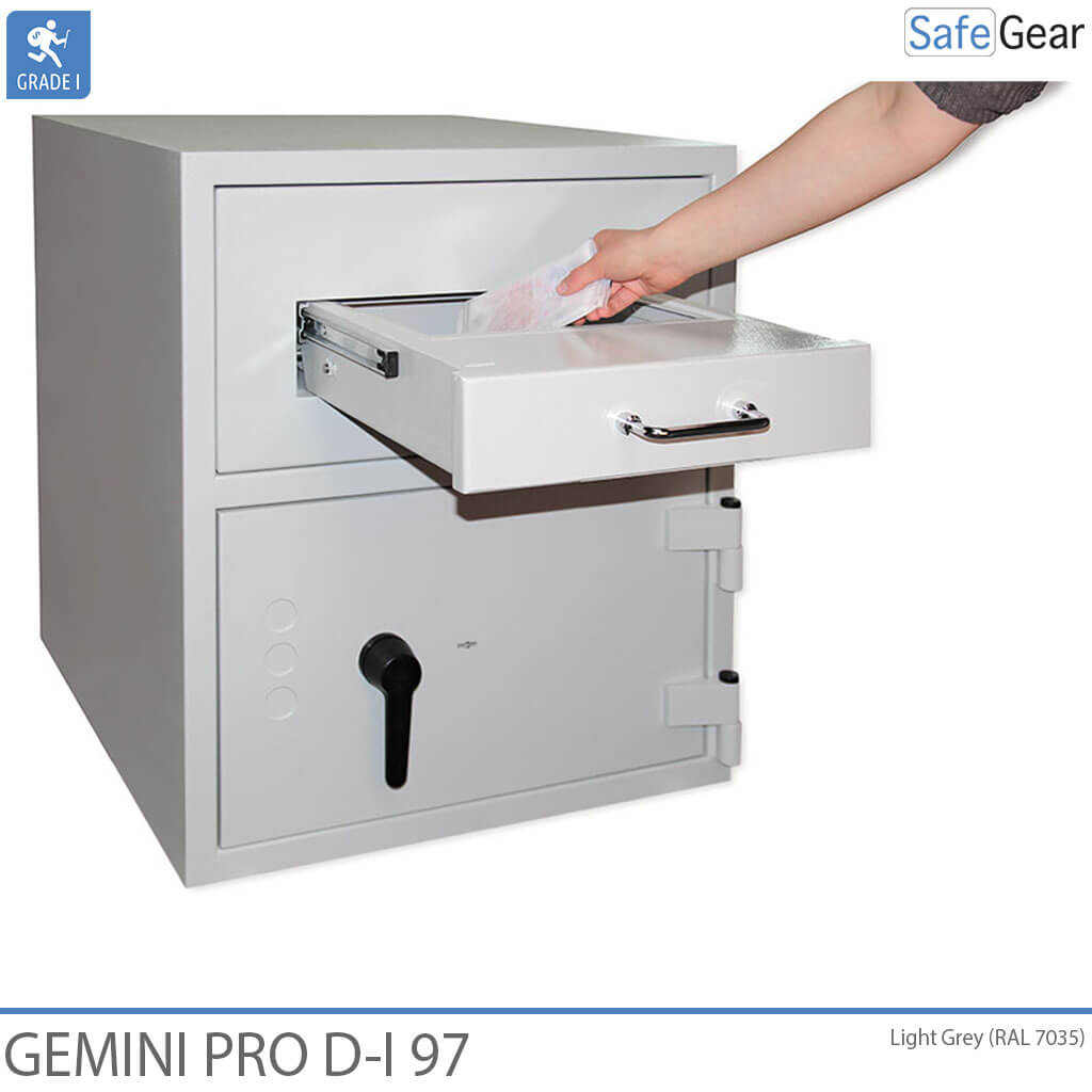 Gemini Pro D-I 97 Bedobószéf (119 L) - Betörésvizsgálati Fokozat D-I - kulcszár