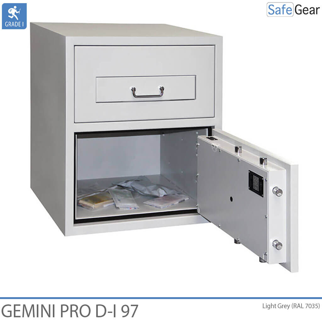 Gemini Pro D-I 97 Deposit Safe (119 L) - Belső rekesszel - D-I betörésvédelmi teszt - Axessor Kódzár